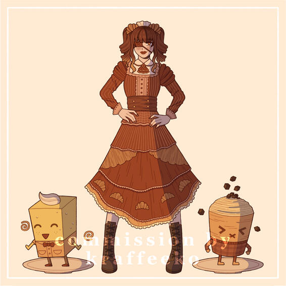 Madame Croissant | Game Character Villain Commission for @HAMarkham