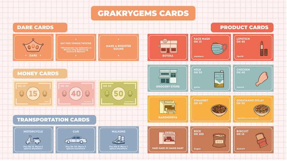 Grakrygems Cards | Board Game Commission